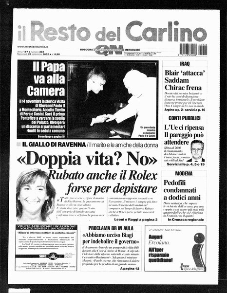 Il Resto del Carlino : giornale dell'Emilia